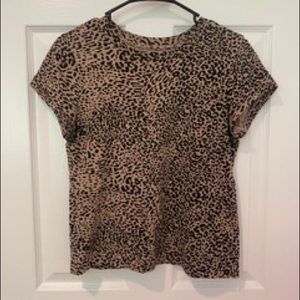 Cheetah print shirt